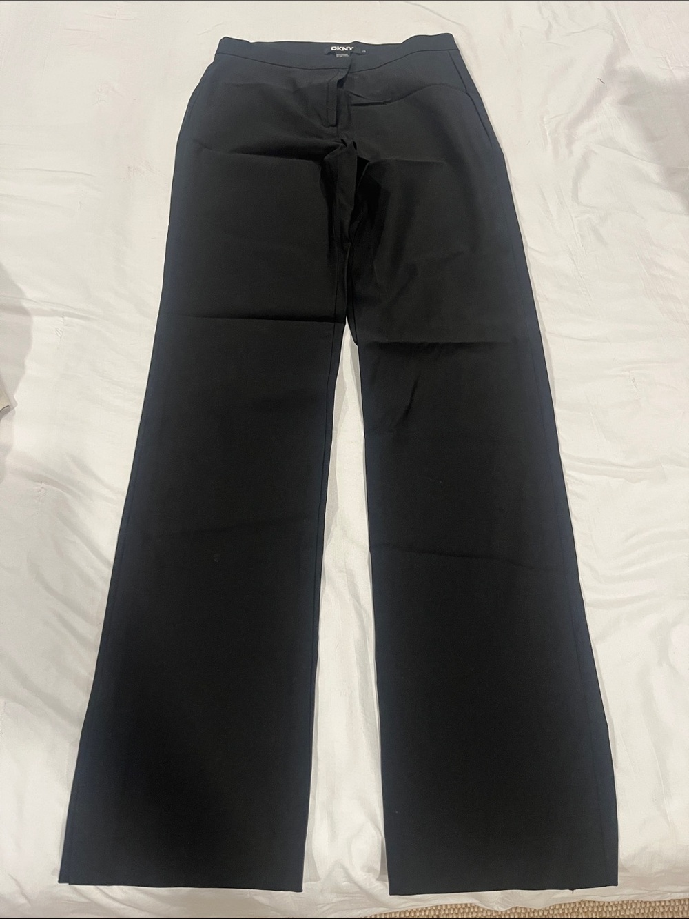 DKNY Black Straight-Leg Kids Pants